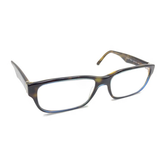 Prada VPR 16M ZXH-1O1 Blue Brown Tortoise Eyeglasses Frames 55-16 140 Italy - Picture 1 of 12